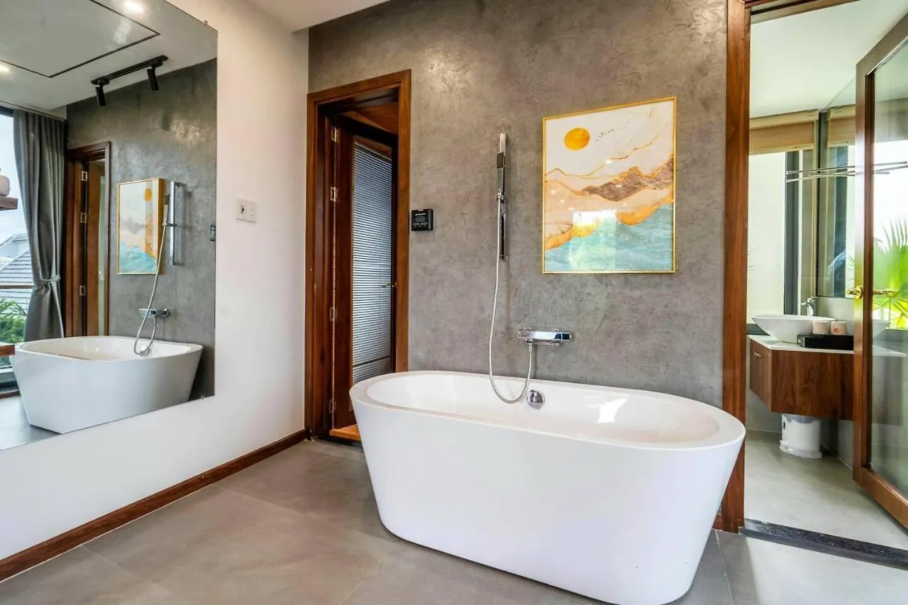 Sam Villa 4Br Pool, Sauna, Bbq, Full Ac 다낭