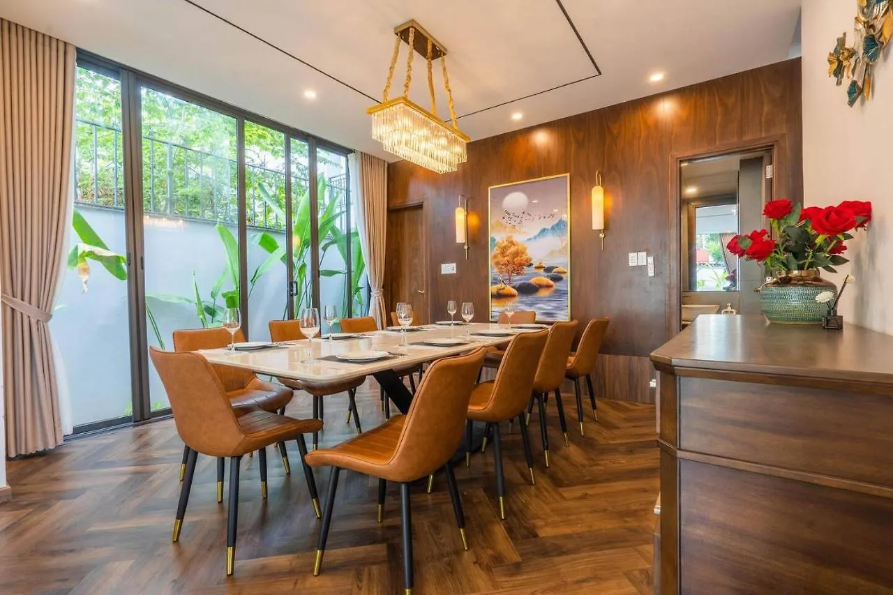 Sam Villa 4Br Pool, Sauna, Bbq, Full Ac 다낭 0*,